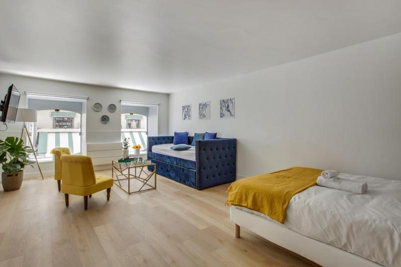Appartamento Modern French Country Studio Charm In The Canal Saint Martin 10th District