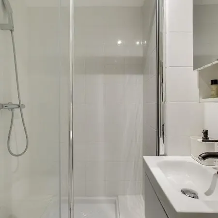 Modern French Country Studio Charm In The Canal Saint Martin 10th District *